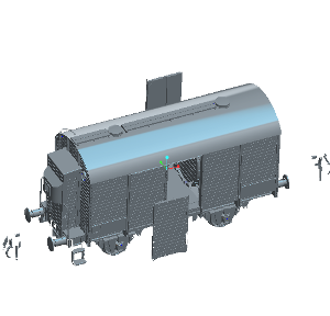 K318 model wagon train