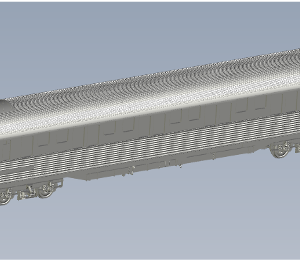 517 ACME plastic model train coach