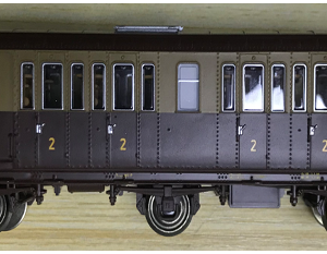 L95&L96 plastic model train wagon