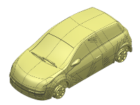 LS-plastice model train AUTOCAR