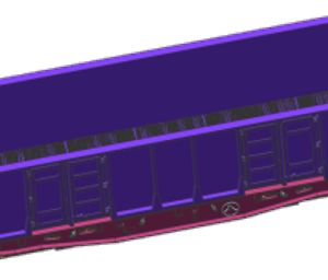 Eams plastic model wagon