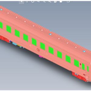 PETCOKE with blister passenger coach