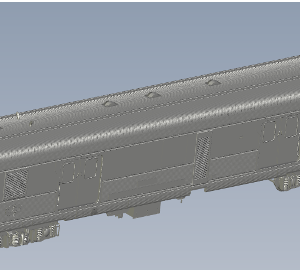 Sorefome model passenger coach