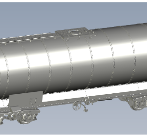 Luggage model passenger coach