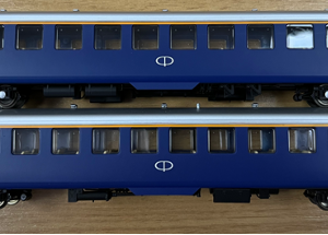 Zeas plastic model train wagon