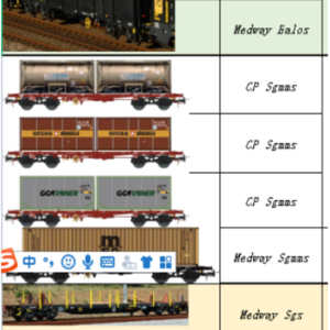 TGPPS plastic model train